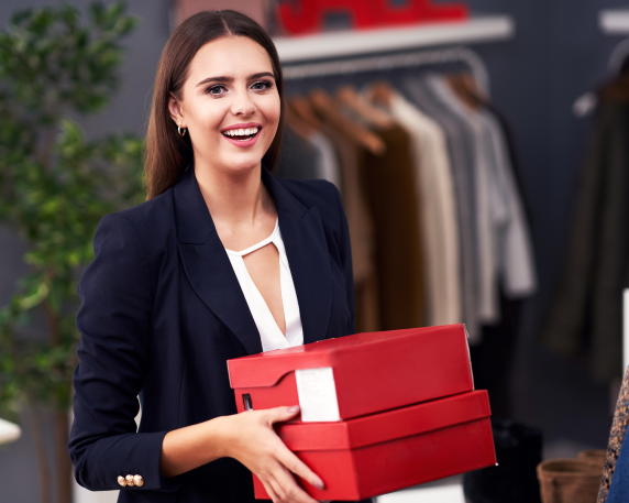 vendeuse luxe, cours de français professionnel en ligne